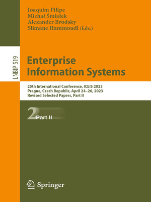 cover image of Enterprise Information Systems